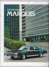 1979 Mercury Marquis & Grand Marquis brochure: 2- & 4-door sedans and wagons