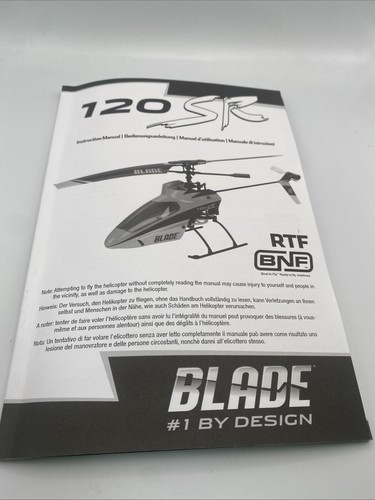 Blade 120 helicopter - 120, sr