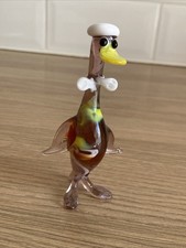 Vintage Murano Glass Duck