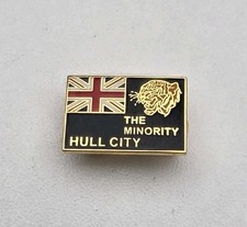 RARE HULL CITY THE MINORITY PIN BADGE