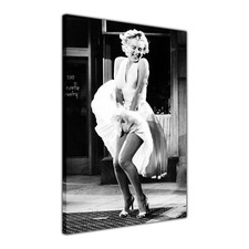 Marilyn Monroe Subway Shoot Canvas Wall Art Picture Print