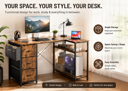 140cm corner desk - corner,