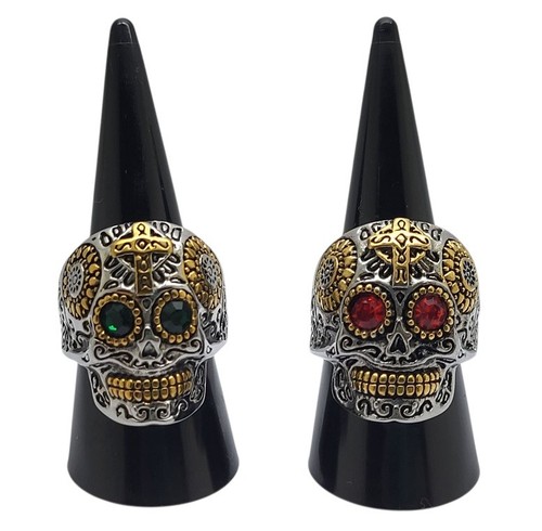 Gothic green red sugar - red,
