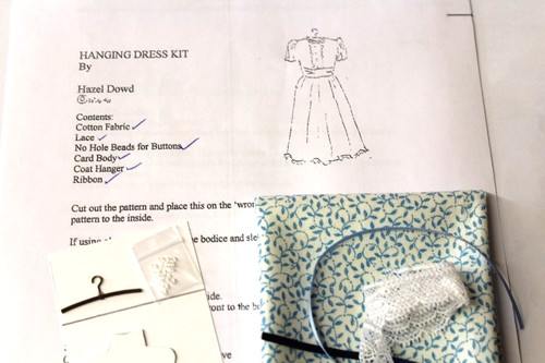 Dolls house hanging dress - house,