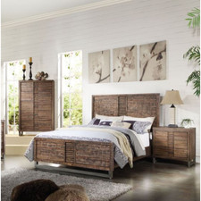 Reclaimed Oak Finish Queen
