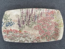 Vintage Thetford Tray Floral - with Label - 31cm x 17cm - Excellent .
