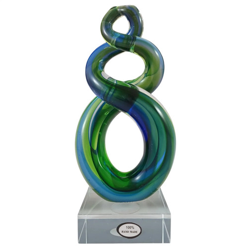 Chinese blue green - blue,, clear
