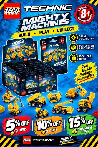 Lego miggty machines technic - lego,