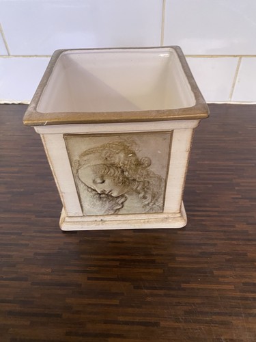 Vintage ceramic planter plant - planter/,