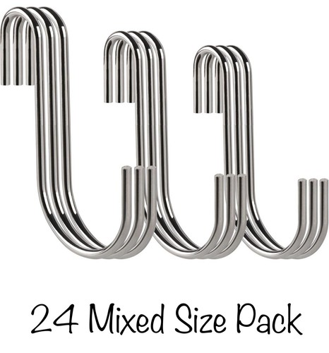 Hooks stainless steel - s,