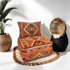 Moroccan Floor Couch UNSTUFFED Set Large Moroccan Floor Cushions Moroccan