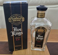 Keo Five Kings XO Brandy - Empty Bottle & Box
