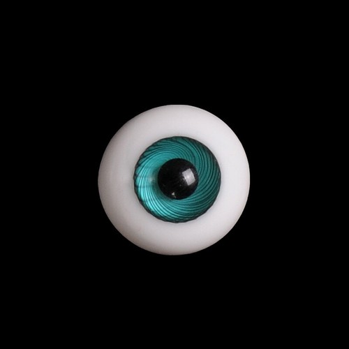 Pair 16mm glass eyeballs for - 1,