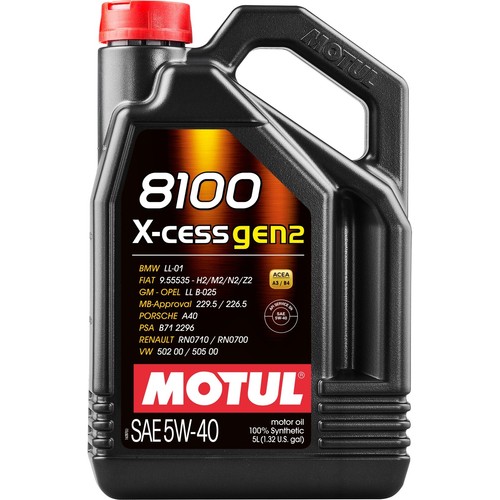 Motul 8100 cess - gen2, 5w-40
