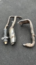 CBR600RR 05 06 Standard Exhaust + Headers + Carbon Slip On Race Can + Link Pipe