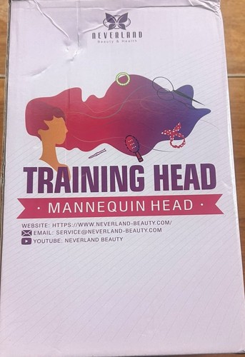 Training head with 100 human - head, 100%