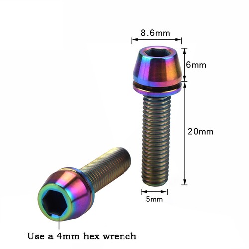 M5x16 20mm titanium ti - m5x16/18/20mm,