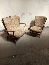 Ercol  2 Piece Suite With 2 Seater Sofa & Armchair 