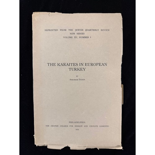 1925 the karaites european - the, in