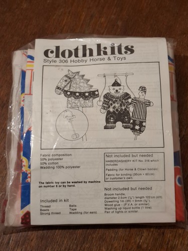 Clothkits vintage 1970s hobby - clothkits,
