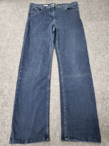 Per una straight leg denim - leg,