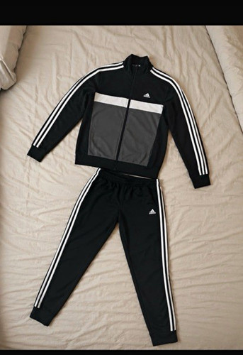 Adidas boys tracksuit zip - adidas,