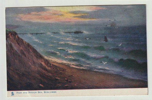 Tuck oilette postcard pier - tuck,