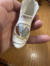 Vintage crested China shoe