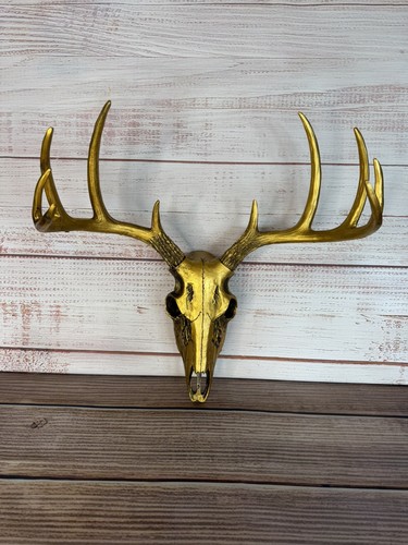 Faux deer skull wall - skull, mount