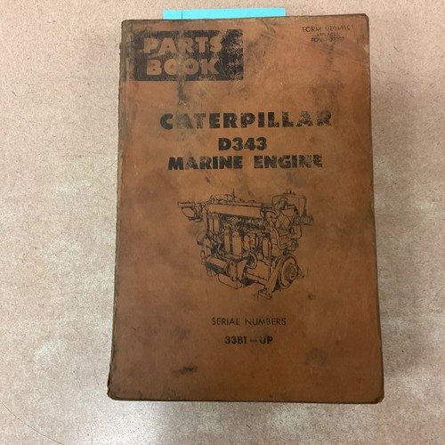 Cat caterpillar d343 parts - caterpillar,