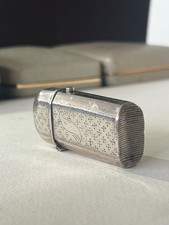 Antique Silver Match Vesta