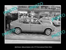 OLD 8x6 HISTORIC PHOTO OF ALFA