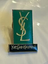Vintage Green & Gold YSL Yves