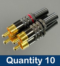 AudioPro 10 x RCA Phono Male