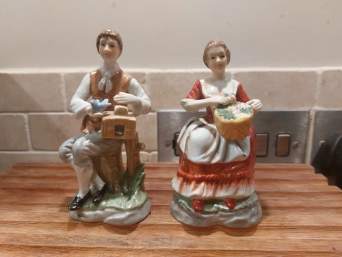 Vintage pair ceramic - ceramic, ornaments