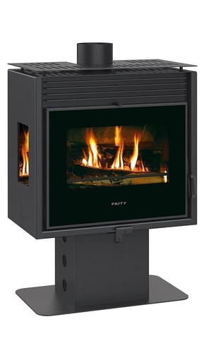 Panoramic wood burning - wood, stove