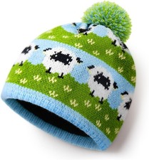 Geyoga Wool Sheep Beanie Hat
