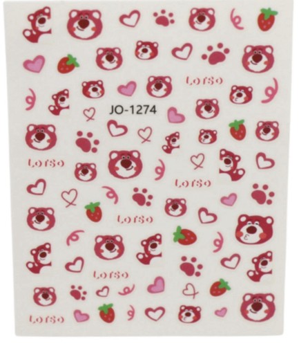 Nail art stickers assorted - art,