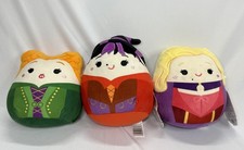 Squishmallows Hocus Pocus Disney Sanderson Sisters 6.5”-7.5” Plush Set