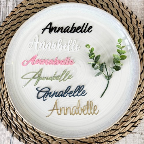 Personalised coloured acrylic - personalised,
