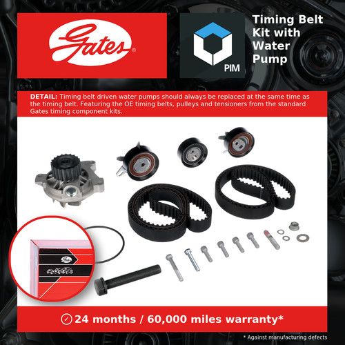 Timing belt water pump - belt,
