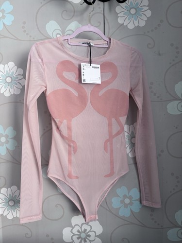 Zara pink ladies mesh - zara, small