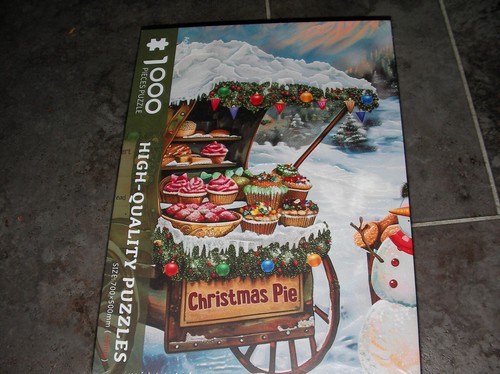 Jigsaw christmas pie 1000 - jigsaw,