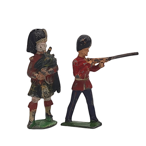 Vintage lead british soldiers - vintage,