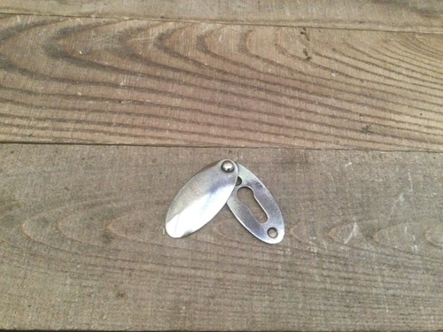 Vintage brass keyhole domed - vintage,