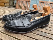 Alden 981 Penny Loafers Black Calf US 10 UK 9 Fitting A/C New York Mod