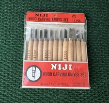Niji Wood Carving Knives Set