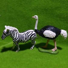 BRITAINS Zoo - Ostrich & Zebra