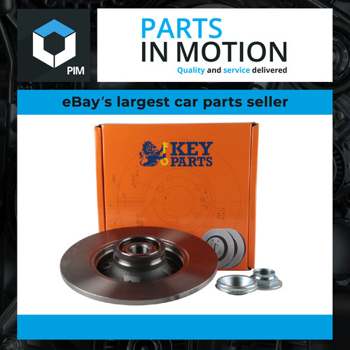 Brake discs pair solid fits - brake,
