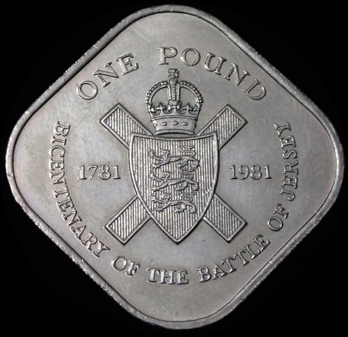 Jersey one pound 1981 - one,